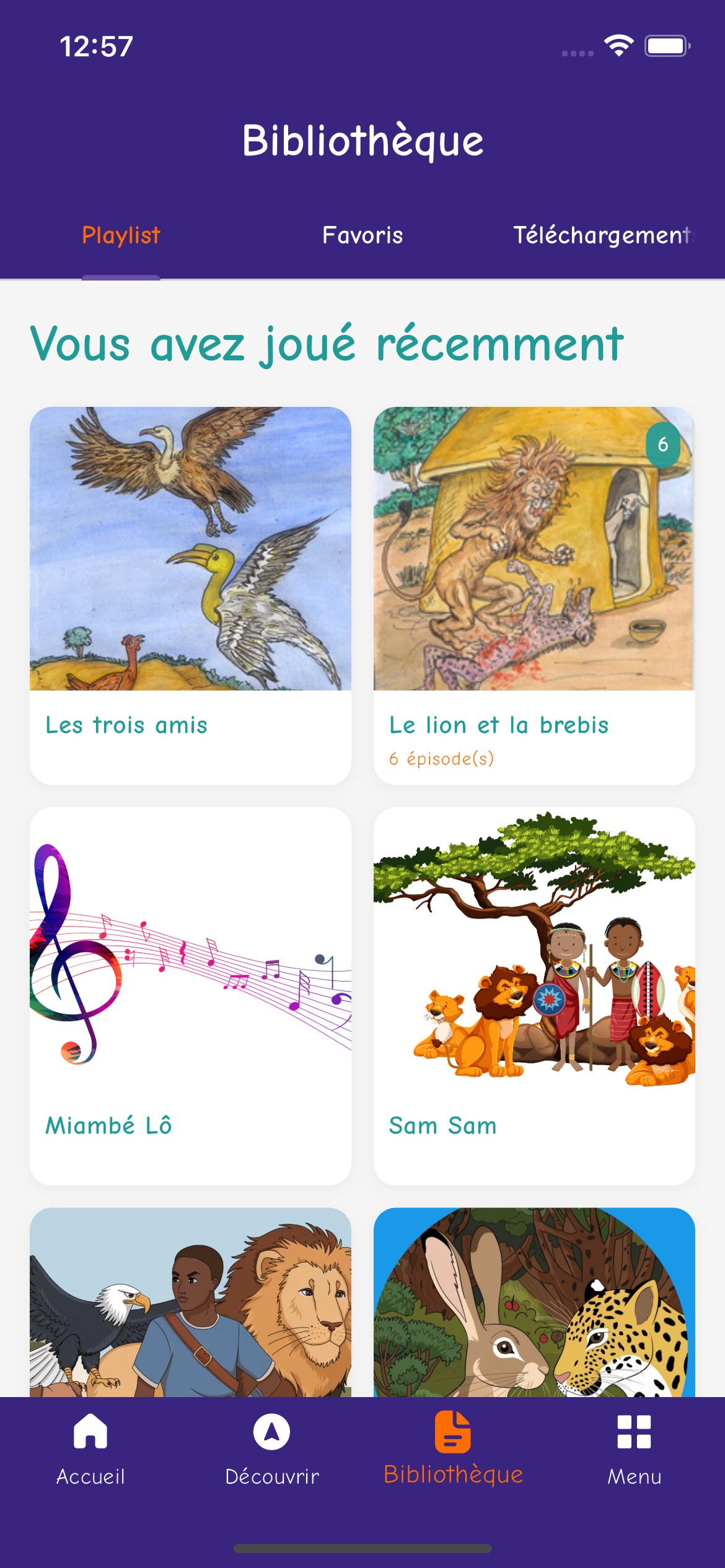 Bibliothèque NEETALI